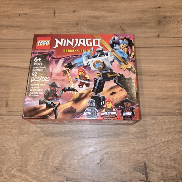 LEGO 🐣 Easter Basket Must-Have! NEW LEGO NINJAGO Zane Mech 🥷Sealed SET 71827 - Picture 2 of 14